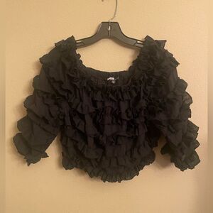 Day&Night ruffled blouse size L